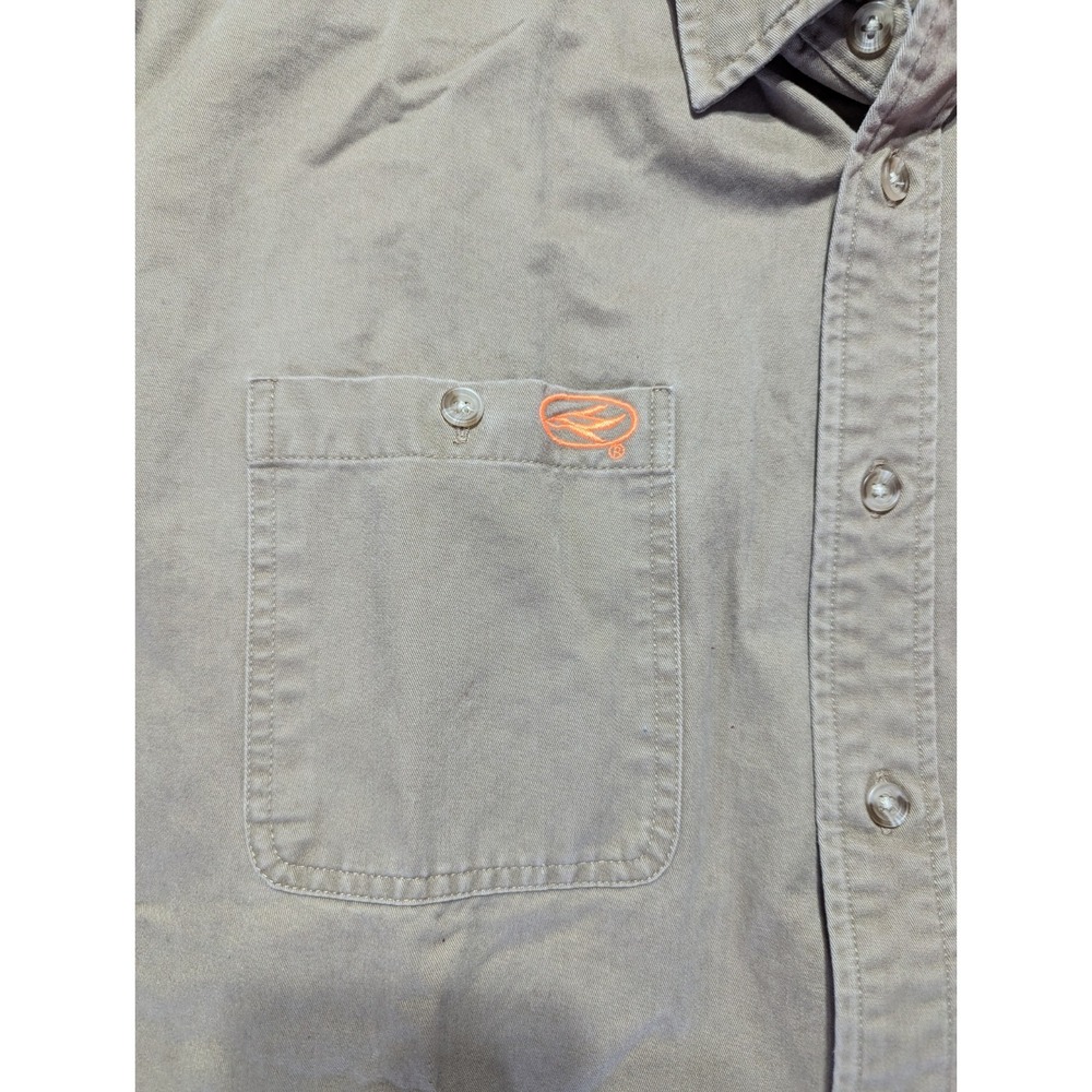 RedHead Upland Hunting Shirt Mens M Blaze Orange Bird Hunting Cotton Button Up - Picture 8 of 14